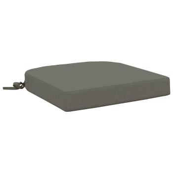 1-teiliges Sitzkissen SOEST 100 % Polyester Grau 45 x 45 x 7 cm
