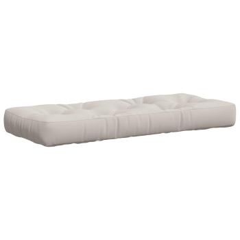 Pallet Sitzkissen VIANEN 100 % Polyester Weiß 120 x 50 x 12 cm