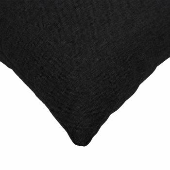 Wurfkissen 2 stk. HEERLEN Schwarz 40 x 145 cm Stoff