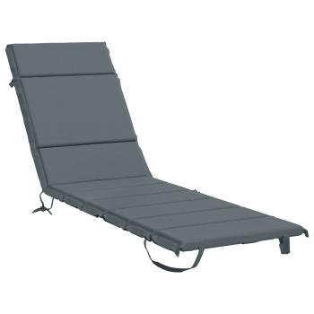 Sonnenliege Kissen GEMERT 100 % Polyester Blau 200 x 50 x 3 cm