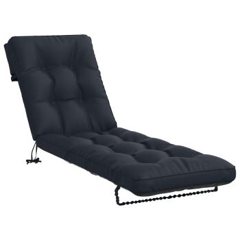 Sonnenliege Kissen VIANEN 100 % Polyester Dunkelblau