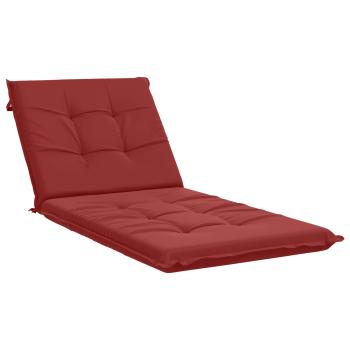 Sonnenliege Kissen GEMERT 100 % Polyester Weinrot