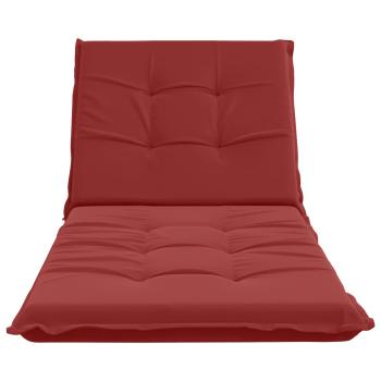 Sonnenliege Kissen GEMERT 100 % Polyester Weinrot