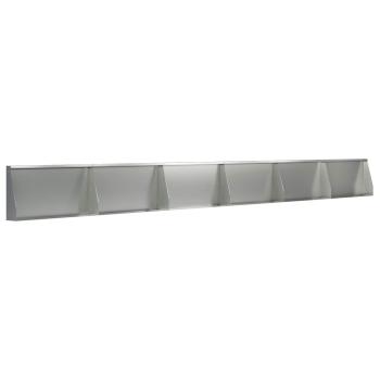 Stützmauer 6 stk. 80 x 12 x 40 cm Verzinkter Stahl Silber