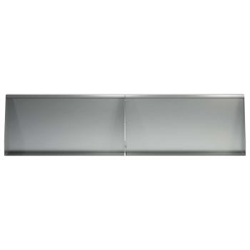 Stützmauer 6 stk. 80 x 12 x 40 cm Verzinkter Stahl Silber