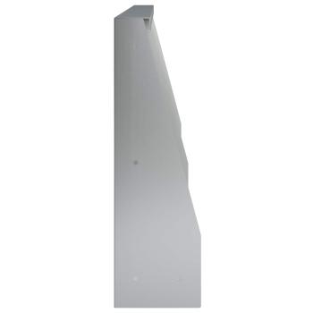 Stützmauer 6 stk. 80 x 12 x 40 cm Verzinkter Stahl Silber