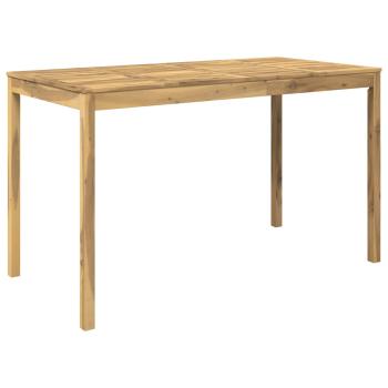 Gartenbar-Tisch Weiß gewaschen 180 x 88,5 x 105 cm