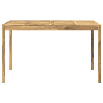 Gartenbar-Tisch Weiß gewaschen 180 x 88,5 x 105 cm