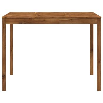 Gartenbar-Tisch Natur 141 x 80,5 x 105 cm Massivholz Akazie