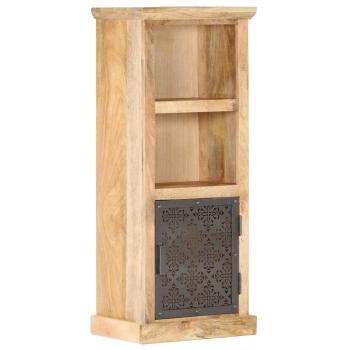 ARDEBO.de - Highboard mit Tür 45x32x110 cm Mango Massivholz