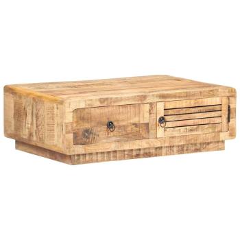 ARDEBO.de - Couchtisch 90x60x29 cm Raues Mangoholz
