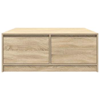 Couchtisch mit Schubladen Sonoma-Eiche 100x100x40 cm