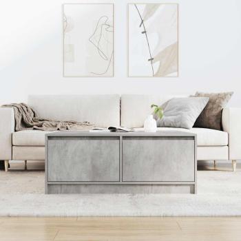 Couchtisch mit Schubladen Betongrau 100x100x40 cm