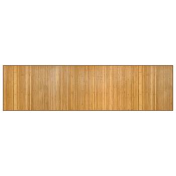Teppich Rechteckig Natur 80x300 cm Bambus