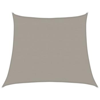 Sonnensegel 160 g/m² Trapez Hellgrau 4/5x4 m HDPE