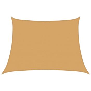 Sonnensegel 160 g/m² Trapez Hellgrau 4/5x3 m HDPE
