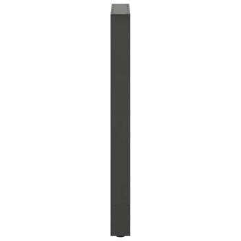 Bartischbeine Anthrazit 2 Stk. 40x(90-91) cm Stahl