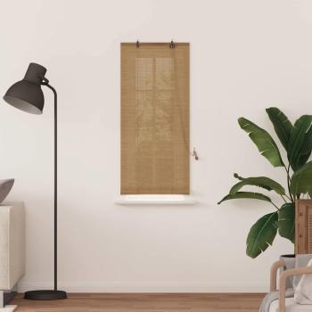 Rollo Braun 60 x 160 cm Bambus