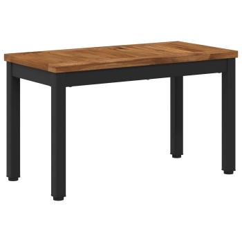 Couchtisch Natürlich und Schwarz 60,5 x 30 x 36 cm
