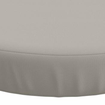 Sitzkissen SOEST 4 stk. 100 % Polyester Grau Ø 40 x 7 cm