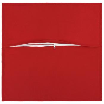 Kissen 12 stk. HOUTEN Rot 50 x 50 cm Kunstleinen
