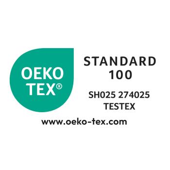 Kissen mit Kissen HOUTEN 2 Stk. Wolkengrau Kunstleinen