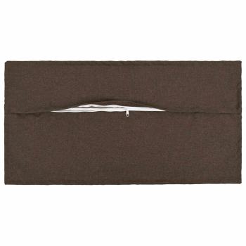 Kissen 6 stk. HOUTEN Taupe 40 x 80 cm Kunstleinen
