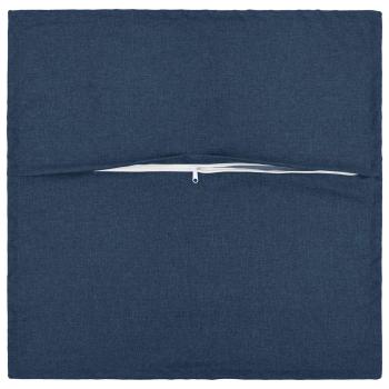 Kissen 2 stk. HOUTEN Blau 60 x 60 cm Kunstleinen