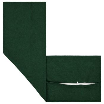 Kissen 2 stk. HOUTEN Dunkelgrün 40 x 145 cm Kunstleinen