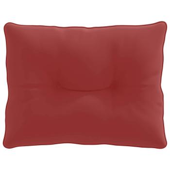 R Rückenkissen PUTTEN 100 % Polyester Weinrot 50 x 40 x 10 cm