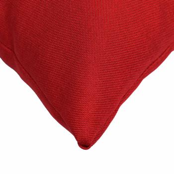 Kissen mit Kissen HEERLEN 2 Stk. Rot Stoff