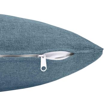 Wurfkissen 12 stk. HEERLEN Jeans blau 40 x 40 cm Stoff