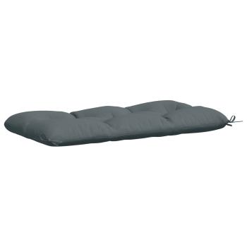 Bankkissen VIANEN 2 stk. 100 % Polyester Blau 100 x 60 x 12 cm