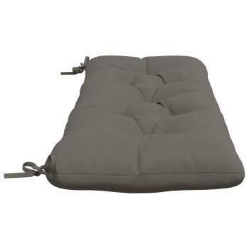 Bankkissen VIANEN 100 % Polyester Grau 110 x 40 x 12 cm