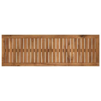 Tischplatte 108,5 x 35 x 2 cm Rechteckig Massives Akazienholz