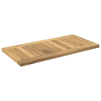 Tischplatte 60,5 x 30 x 2 cm Rechteckig Massives Akazienholz