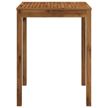 Gartenbar-Tisch LAREN Natur 80 x 80,5 x 105 cm