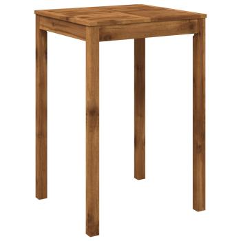 Gartenbar-Tisch Natur 70 x 68,5 x 105 cm Massivholz Akazie