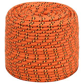 Bootsseil Orange 6 mm 25 m Polypropylen