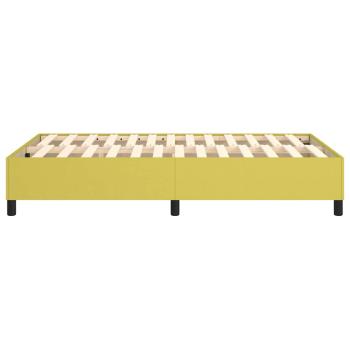 Boxspringbettgestell Grün 120x200 cm Stoff