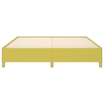 Boxspringbettgestell Grün 180x200 cm Stoff