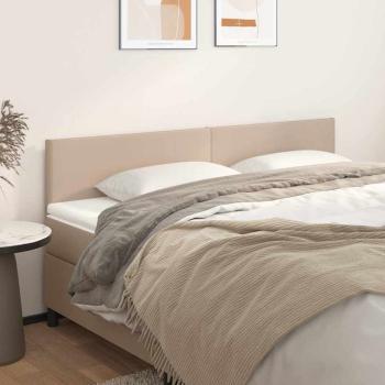 ARDEBO.de - Kopfteile Cappuccino-Braun 160x5x78/88 cm Kunstleder