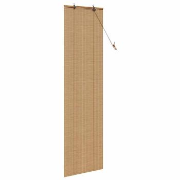 Rollo Braun 60 x 220 cm Bambus