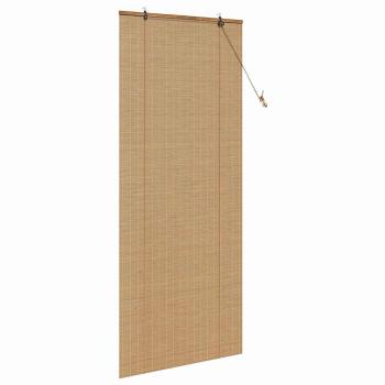 Rollo Braun 80 x 220 cm Bambus