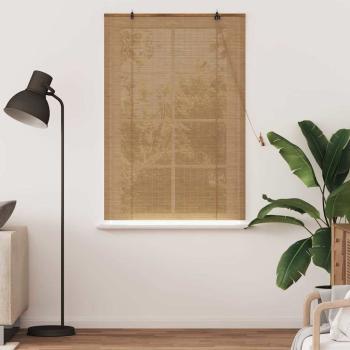 Rollo Braun 110 x 160 cm Bambus