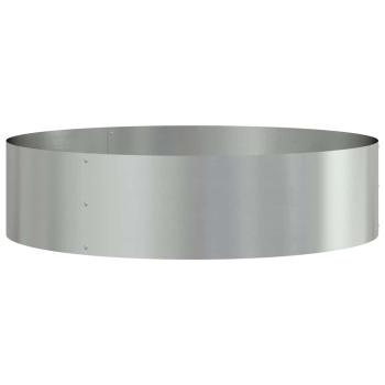 Pflanzenring 5 Stk. Silber 80 x 80 x 20 cm Verzinkter Stahl