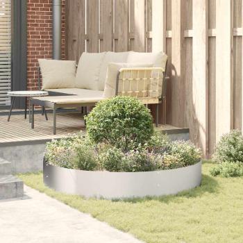 Pflanzenring 5 Stk. Silber 120 x 120 x 20 cm Edelstahl