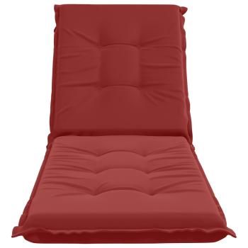 Sonnenliege Kissen GEMERT 100 % Polyester Weinrot