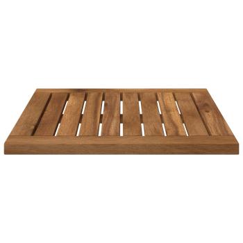 Tischplatte 40,5 x 40 x 2 cm Rechtwinklig Massives Akazienholz