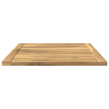 Tischplatte 60,5 x 49 x 2 cm Rechteckig Massives Akazienholz